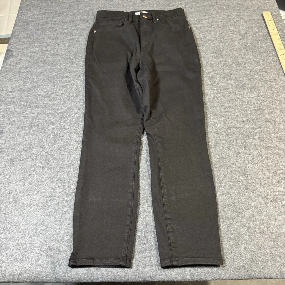 Good American GOOD WAIST SKINNY CROPPED JEANS GWCSS001T Size 30 (27x25) Designer